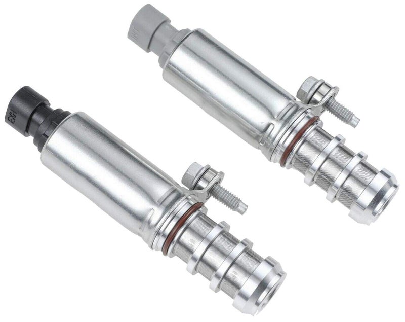 Surwit Pair of 2 Intake & Exhaust Camshaft Position Actuator Solenoid Valve for Buick Chevy Captiva Cobalt Equinox HHR Malibu GMC Terrain Pontiac G5 G6 Saturn 2.0L 2.2L 2.4L - Part# 12655420 12655421 - Image 1
